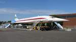 Concorde-Mockup als Museums-Restaurant vor der Flugausstellung Hermeskeil, 23.8.18