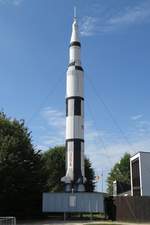 Nachbildung der Saturn V in der Flugausstellung Hermeskeil, 23.8.18