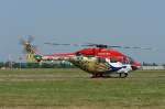 HAL - Hindustan Aeronautics Limited (Indien) mit seinem Hubschrauber vom Typ DHRUV. Ein multi-role, multi-mission Gert... (wie es so Neudeutsch heit). Foto: ILA 2008 Berlin, 30.05.2008   
