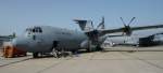 Lockheed C-130J der US Luftwaffe. Das bekannte Transportflugzeug. Foto: ILA 2008, 30.05.2008