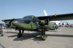 Dornier Do28D-2. Das Flugzeug ist Baujahr 1973 und die letzte zugelassene Maschine ihrer Art in Deutschland. Vmax. 320km/h. Foto: ILA 2008, 30.05.2008 