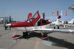 N374SR. Cirrus SR22 Turbo. Auch fr diese Maschine kann man das Rettungssystem von Cirrus ordern. NP 590900$. Foto: ILA 2008, 30.05.2008