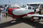 Cessna 400. Die Cessna 400 ist die Turbo aufgeladene Variante der Cessna 350. Sie ist eine der schnellsten mit Kolbenmotor getriebene Maschine der Welt. Sie konkuriert mit der Cirrus SR22 und der Mooney Acclaim. Foto: ILA 2008, 30.05.2008  
