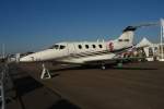  OM-VPB . Beechcraft Premier I. Vmax.841km/h; Max.Dienstgipfelhhe 12497m; max Reichweite 3361km. Foto: ILA 14.09.2012