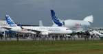 Airbus A320 und Airbus A300-600ST  Beluga . Foto: ILA Berlin 2012 