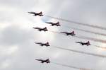 Die Trk Yildizlari im Flugdispaly auf der ILA am 15.07.12