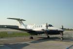 United Kingdom Air Force Beech B 200 Super King Air ZK460 am Morgen des 11.09.2012 auf der ILA 2012