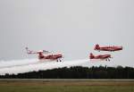 Zelazny Aerobatic Team mit Zlin 526F, Zlin 50 und Marganski Swift S1 beim Start auf der ILA 2012 am 11.09.2012