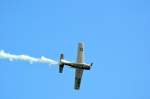 North American T-28C Trojan D-FUMY im Flugdisplay auf der ILA 2014 am 24.05.14