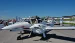 Diamond DA42-VI. (OE-FVI). Zwei Stück Austro Dieselmotoren AE 300 mit 2000ccm und 160hp. Foto: 25.05.2014, ILA 2014 Berlin