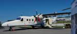 Do 228 NG. (D-CNEU).  NG  steht hier für Neue Generation. Strukturteile der Maschine wie Rumpf, Flügel und Letwerk werden in Indien gefertigt. Montage und Ausrüstung dann im Dornier Stammwerk. Zwei Turboprop Motoren mit je 579kW. Foto: 25.05.2014, ILA 2014 Berlin