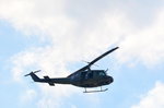German Army Bell UH-1D 73+48 im Überflug auf der ILA am 04.06.16