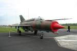Restaurierte Mig-21BIS 24+53(Ex-NVA 999) am 12.05.2010 im Luftwaffenmuseum Berlin-Gatow
