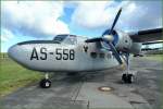 Hunting Percival P.66; Pembroke C.Mk.54. Erstflug am 20 November 1952. Ein leichtes Transportflugzeug für 2 Piloten und 8 Passagiere. Antrieb:2x9 Zylinder-Sternmotor Alvis Leonides 127 mit je 550PS. Vmax.300km/h; Reichweite:1850km. Bis 1975 wurden 33 Maschinen der Baureihe C.Mk54 mit unterschiedlichen Funktionen bei Heer, Luftwaffe und Marine eingesetzt. Foto:08.02.2015, Militär Historisches Museum, Flugplatz Berlin-Gatow