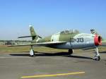 Republic F-84F   Thunderstreak   DD-313 der Bundeswehr im Luftwaffenmuseum Berlin-Gatow am 27.04.2007