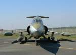 Bundeswehr Lockheed TF-104G 27+90 in Frontansicht am 27.04.2007 im Luftwaffenmuseum Berlin-Gatow