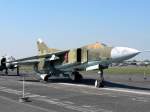 NVA/Bundeswehr Mig-23MF 20+02 am 27.04.2007 im Luftwaffenmuseum Berlin-Gatow