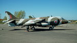 BAe (HS) Harrier GR MK.1. (Kennung XV 278). Britischer Senkrechtstarter mit Erstflug 31.08.1966. Vmax 1185km/h. Dienstgipfelhöhe 15240m. Foto:24.04.2016, Militär Historisches Museum, Flugplatz Berlin-Gatow