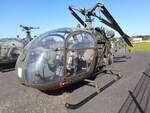 Alouette II | 7603 | Bundeswehr Heer | Militärhistorisches Museum Flugplatz Berlin-Gatow | Juni 2025