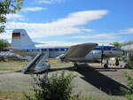 Hervorragend restaurierte IL-14P am 06.07.2019 im Technikmuseum Hugo Junkers in Dessau.