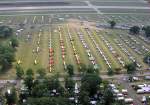 Ein kleiner Teil der Massen von Flugzeugen in Oshkosh - 26.07.2006