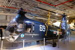 Piasecki HUP-2 Retriever, US Navy BuNo. 128519, HU-69. Transport- und Rettungshubschrauber im Hangardeck des Intrepid Sea, Air & Space Museum, New York-Manhattan. Aufnahmedatum: 26.09.2018.
