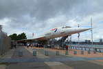 British Airways, BAC Concorde, G-BOAD. Intrepid Sea, Air & Space Museum, New York-Manhattan. Aufnahmedatum: 26.09.2018.