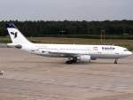 Iran Air A-300 B4-600 EP-IPD rollt auf dem Taxiway zur 14L in CGN / EDDK / Köln Bonn am 19.08.2007