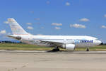 Air Transat, C-GLAT, Airbus A310-308, msn: 588, 9.Juli 2012, LYS Lyon, France.