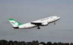 A 310-300, Kennzeichen F-OJHI, Mahan-Air, 09.10.2009 Dsseldorf.