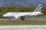 Air France, F-GUGO, Airbus, A318-111, 17.04.2017, GVA, Geneve, Switzerland         
