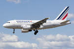 Air France, F-GUGD, Airbus, A318-111, 10.09.2017, BCN, Barcelona, Spain 



