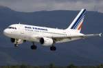 Air France, F-GUGF, Airbus, A318-111, 19.07.2009, GVA, Geneve, Switzerland 

