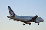 Air France, Airbus A 318-111, F-GUGN, TXL, 05.01.2020