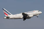 Air France, F-GUGI, Airbus, A318-111, 10.10.2021, CDG, Paris, France