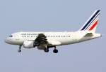AIRFRANCE Airbus A 318-111 F-GUGA Flughafen Mnchen 08.04.2011