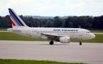 AIR FRANCE Airbus  A 318-111 F-GUGQ Mnchen 08.08.2011