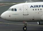 Air France, F-GUGA, Airbus A 318-100 (Bug/Nose ~ neue AF-Lackierung), 28.07.2011, DUS-EDDL, Dsseldorf, Germany
 

