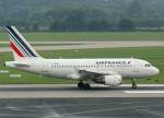 Air France, F-GUGF, Airbus A 318-100 (neue AF-Lackierung), 28.07.2011, DUS-EDDL, Dsseldorf, Germany