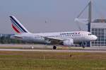F-GUGA / Air France / A318-111 bei der Landung in MUC aus Paris (CDG) 16.08.2013