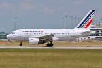 F-GUGQ / Air France / A318-111 beim Start in MUC nach Paris (CDG) 03.07.2014