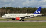 SAS Scandinavian Airlines, OY-KBP, MSN 2888,Airbus A 319-132,11.04.2017, GDN-EPGD, Gdansk, Polen (Name: Viger Viking) 