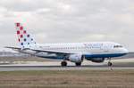 Croatia Airlines (OU-CTN), 9A-CTG  Zadar , Airbus, A 319-112, 06.04.2017, FRA-EDDF, Franlfurt, Germany