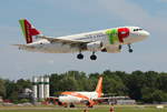 TAP Portugal, CS-TTP,MSN 1165, Airbus A 319-111,11.06.2017, HAM-EDDH, Hamburg, Germany (Name: Josefa D Obidos) 