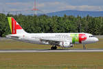 TAP Air Portugal, CS-TTJ, Airbus A319-111, msn: 979,  Eusébio ,  21.Mai 2017, FRA Frankfurt am Main, Germany.