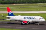 Air Serbia (JU-ASL), YU-APJ  Dejan Stankovic , Airbus, A 319-132, 17.05.2017, DUS-EDDL, Düsseldorf, Germany