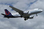 Brussels Airlines Airbus A319-112 OO-SSM, cn(MSN): 1388,
Genève-Aéroport, 13.07.2017.