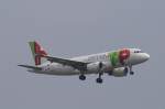 Ein Airbus A-319-111 der TAP Air Portugal mit der Kennung CS-TTI aufgenommen am 04.04.09 am Züricher Flughafen.