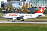 HB-IPX Swiss Airbus A319-112  , MUC , 05.10.2017
