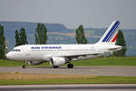 Air France, F-GRHC, Airbus A319-111, msn: 998, 22.Juli 2009, BSL Basel, Switzerland.